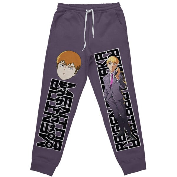 Anime Reigen Arataka Mob Psycho 100 Streetwear Sweatpants