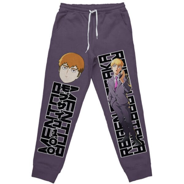 Anime Reigen Arataka Mob Psycho 100 Streetwear Sweatpants