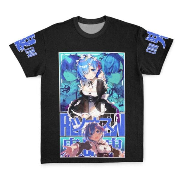 Anime Rem Re Zero Streetwear Tshirt