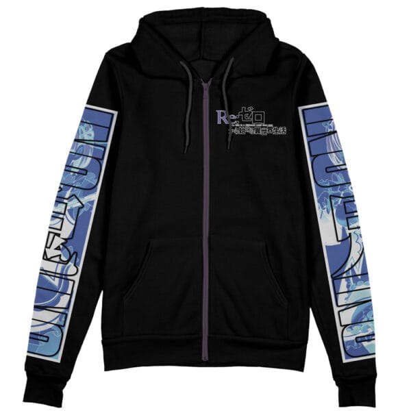 Rem Re Zero Streetwear Zip Hoodie Jacket