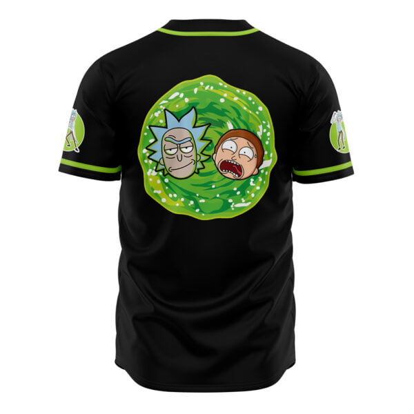 Rick And Morty Trippy Cosmic Rick Baseball Jersey