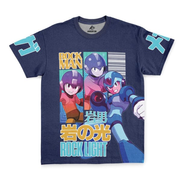 Rock Man Mega Man Streetwear T Shirt