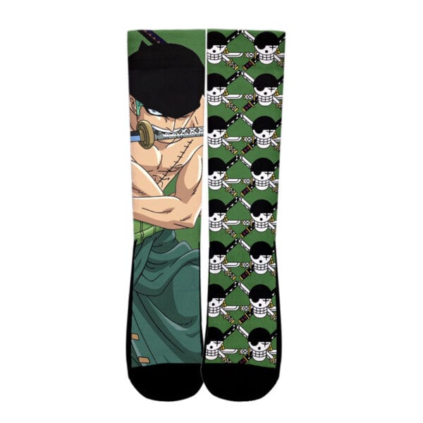 Roronoa Zoro Socks One Piece Custom Anime Socks