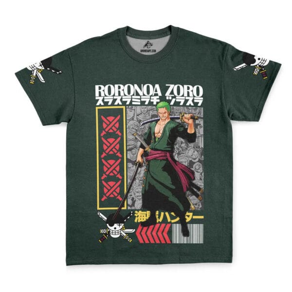 Roronoa Zoro V2 One Piece Streetwear T Shirt