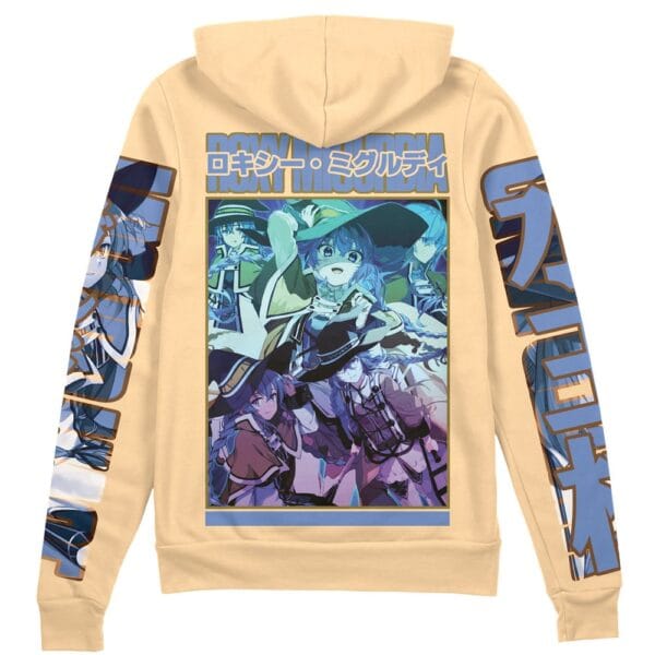 Roxy Migurdia Mushoku Tensei Streetwear Zip Hoodie Jacket