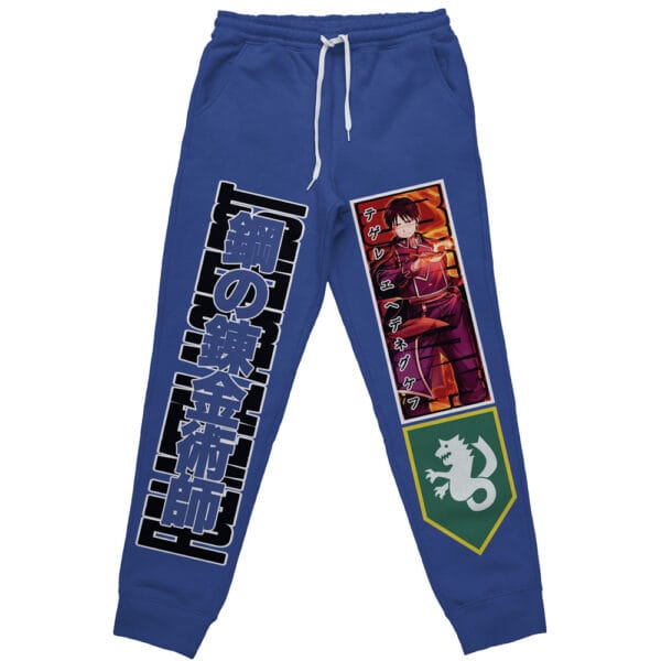 Roy Mustang Fullmetal Alchemist Streetwear Sweatpants