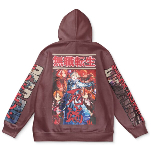 Anime Rudeus Greyrat Mushoku Tensei Streetwear Hoodie