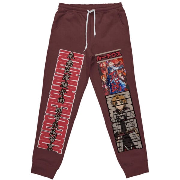 Anime Rudeus Greyrat Mushoku Tensei Streetwear Sweatpants