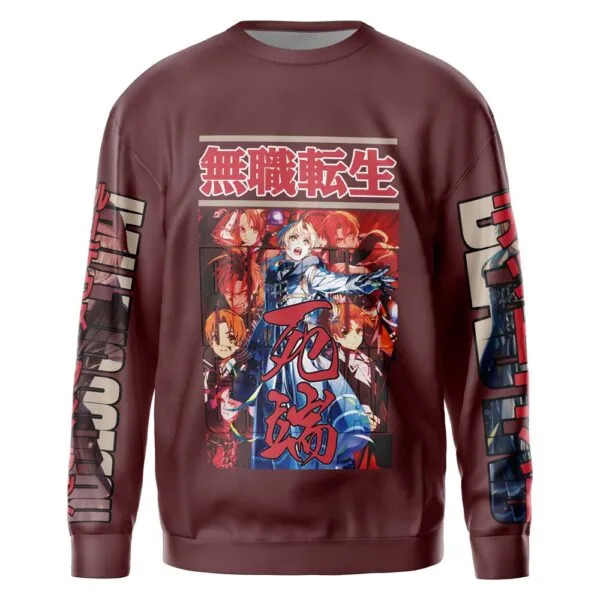 Anime Rudeus Greyrat Mushoku Tensei Streetwear Sweatshirt