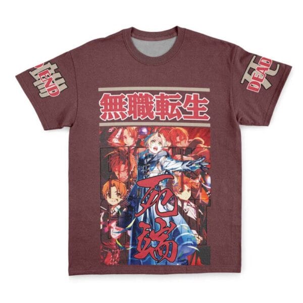 Anime Rudeus Greyrat Mushoku Tensei Streetwear Tshirt Anime