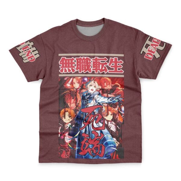 Anime Rudeus Greyrat Mushoku Tensei Streetwear Tshirt Anime