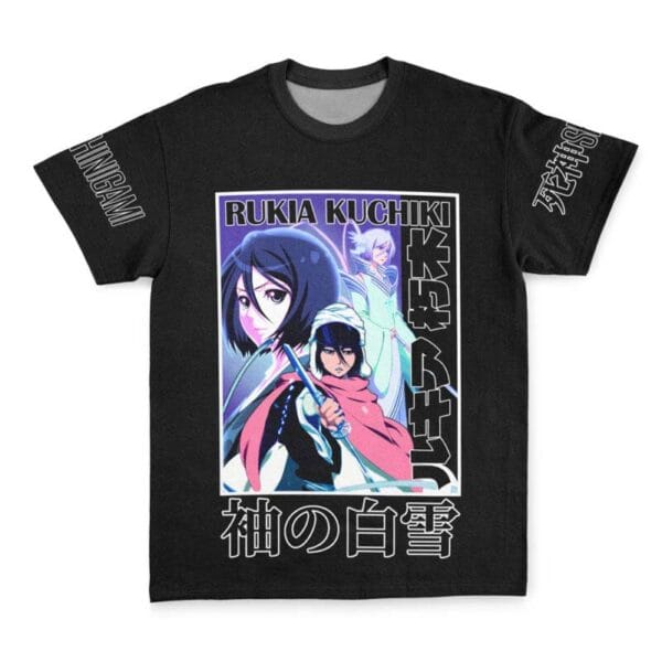 Anime Rukia Kuchiki Tybwa Bleach Streetwear Tshirt Anime