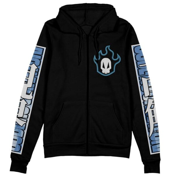 Anime Rukia Kuchiki Tybwa Bleach Streetwear Zip Hoodie Jacket Anime