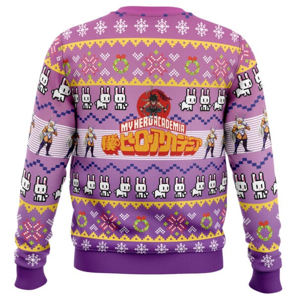 Anime Rumi Usagiyama Mirko My Hero Academia Ugly Christmas Sweater