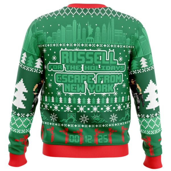 Russell For The Holidays Escape In New York Ugly Christmas Sweater