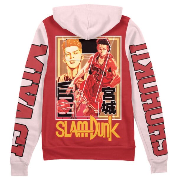 Ryota Miyagi Slam Dunk Streetwear Zip Hoodie Jacket