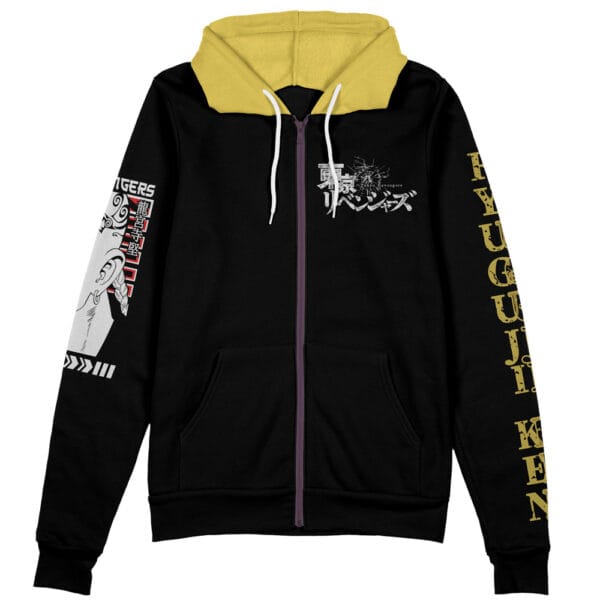 Ryuguji Ken Tokyo Revengers Streetwear Zip Hoodie Jacket