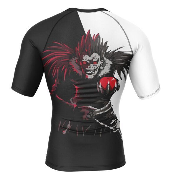 Anime Ryuk Death Note Short Sleeve Rash Guard Compression Shirt Anime