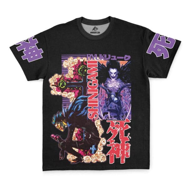 Anime Ryuk Death Note Streetwear T Shirt