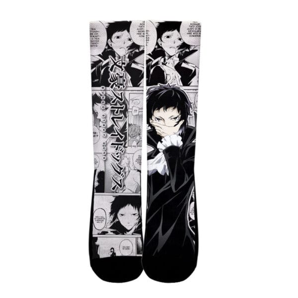 Ryuunosuke Akutagawa Socks Bungo Stray Dogs Custom Anime Socks