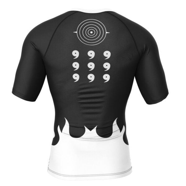 Anime Sage Of Six Paths Naruto Short Sleeve Rash Guard Compression Shirt