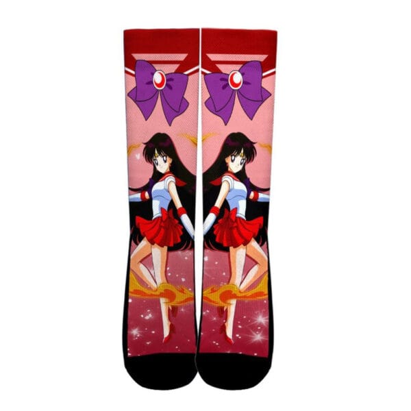 Sailor Mars Socks Sailor Uniform Anime Socks