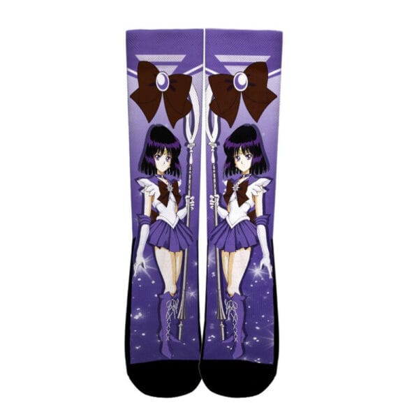 Sailor Saturn Socks Sailor Moon Uniform Anime Socks