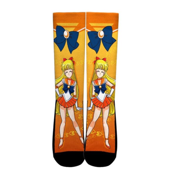 Sailor Venus Socks Sailor Uniform Anime Socks