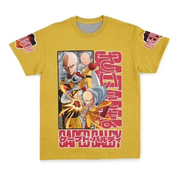 Anime Saitama One Punch Man Streetwear Tshirt Anime