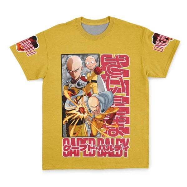 Anime Saitama One Punch Man Streetwear Tshirt Anime