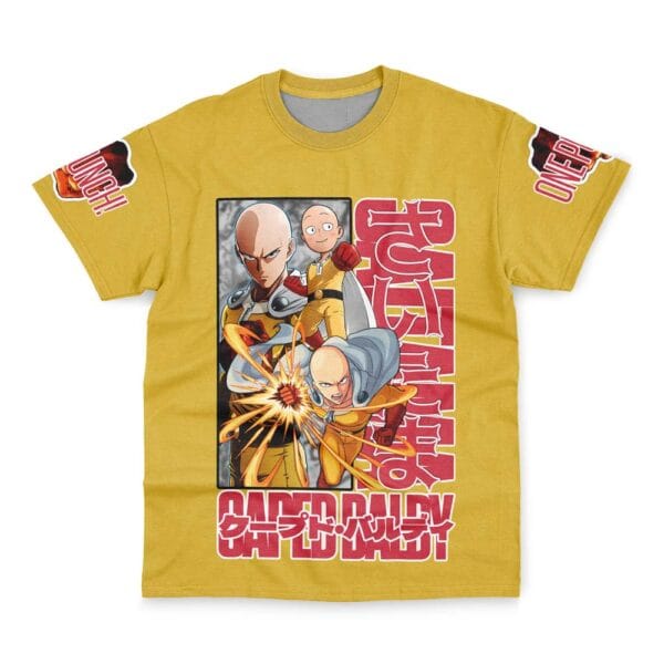 Anime Saitama One Punch Man Streetwear Tshirt Anime