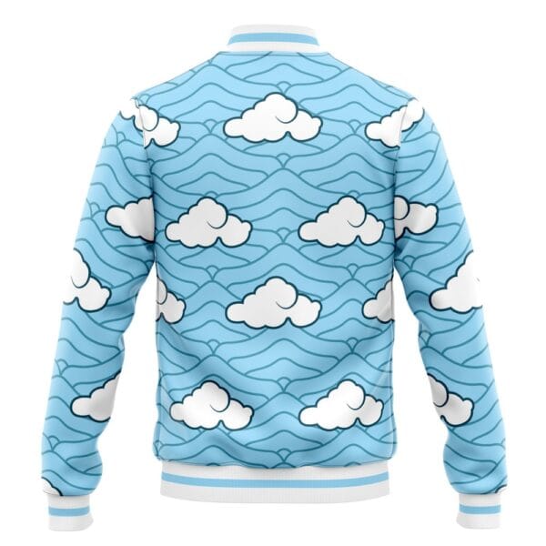 Anime Sakonji Urokodaki Pattern Demon Slayer Varsity Jacket