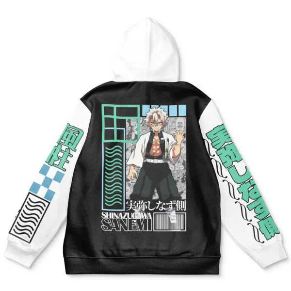 Sanemi Shinazugawa Demon Slayer Streetwear Hoodie