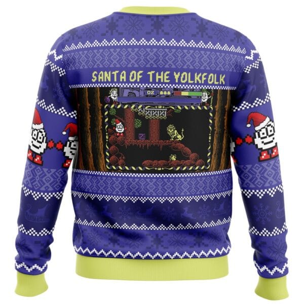 Santa Of The Yolkfolk A Dizzy Prince Of The Yolkfolk Ugly Christmas Sweater