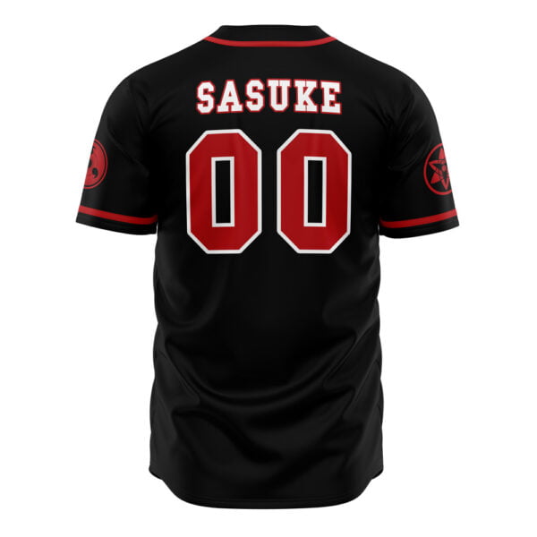 Anime Sasuke Uchiha Clan Naruto Baseball Jersey Anime