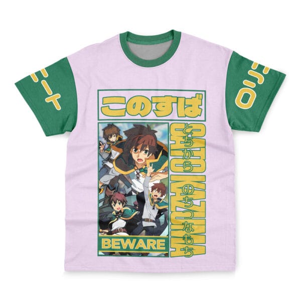 Anime Sato Kazuma Konosuba Streetwear Tshirt