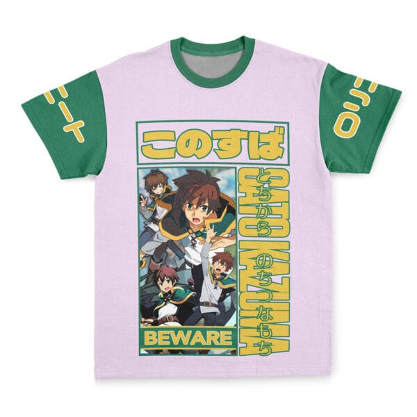 Anime Sato Kazuma Konosuba Streetwear Tshirt