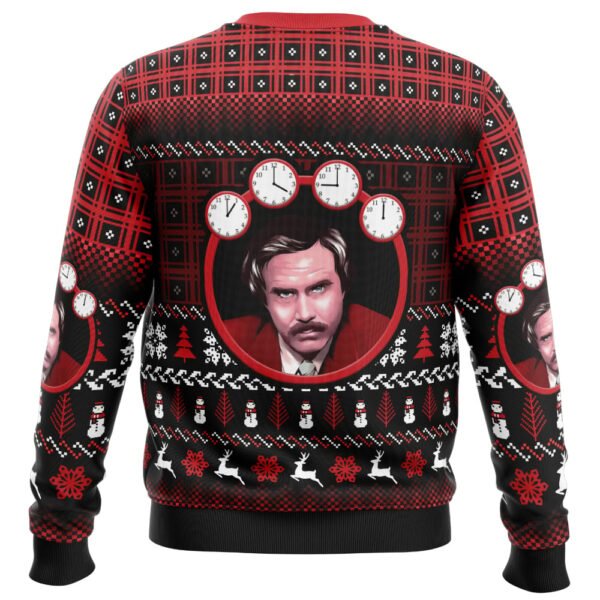 Say Whhhhaaat Anchorman Ugly Christmas Sweater