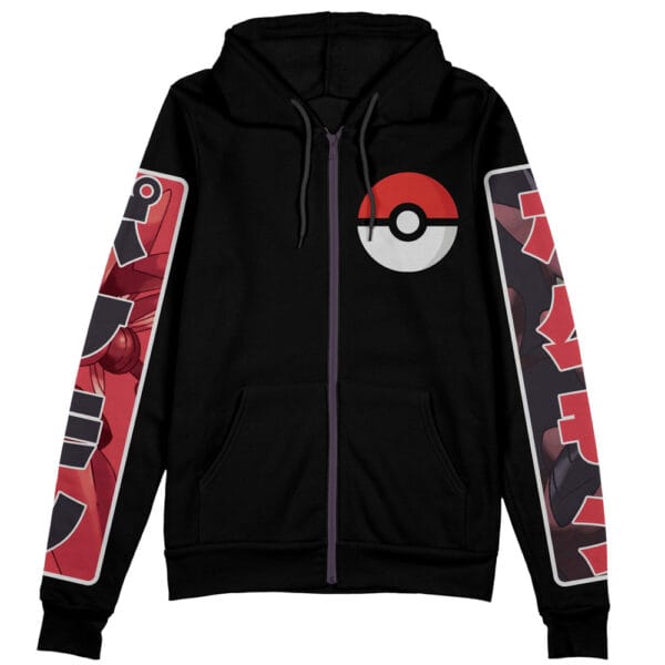 Scizor Pokemon Streetwear Zip Hoodie Jacket