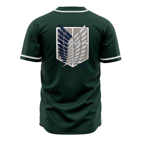 Anime Scouting Regiment Attack On Titan Baseball Jersey