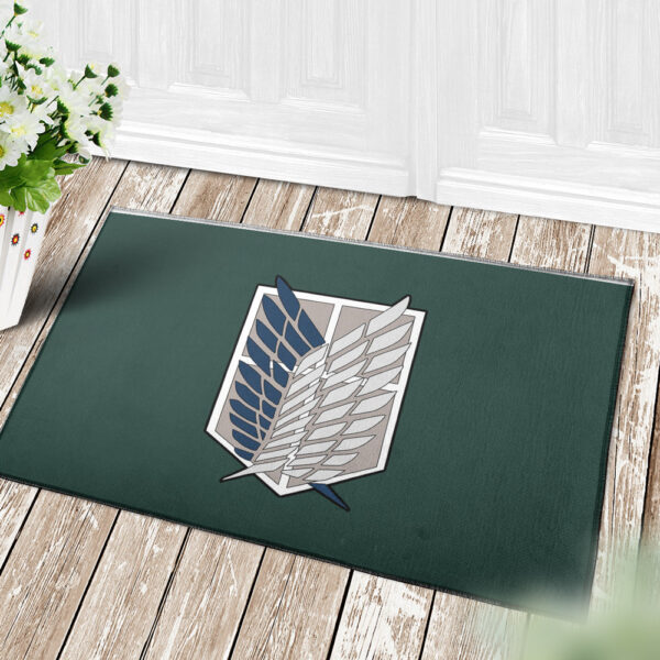 New Scouting Regiment Attack On Titan Doormat Rug