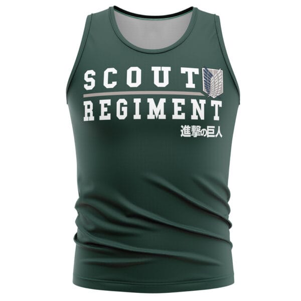 New Scouting Regiment Attack On Titan Tank Top