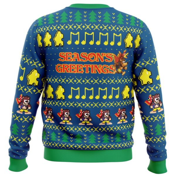 Seasons Greetings Banjo Kazooie Ugly Christmas Sweater