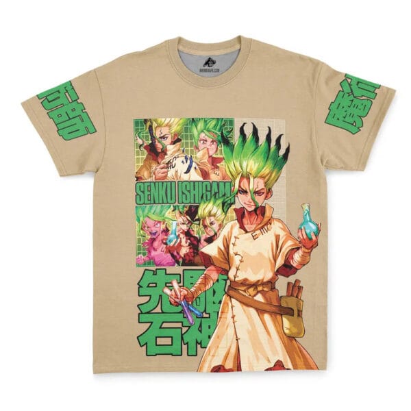 Anime Senku Ishigami Dr Stone Streetwear T Shirt