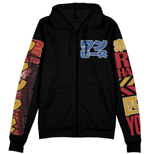 Shanks V2 One Piece Streetwear Zip Hoodie Jacket