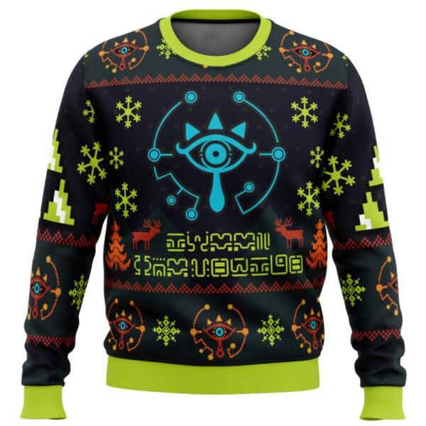 Sheikah Legend Of Zelda Ugly Christmas Sweater