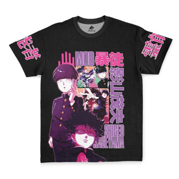 Shigeo Kageyama V3 Mob Psycho 100 Streetwear T Shirt