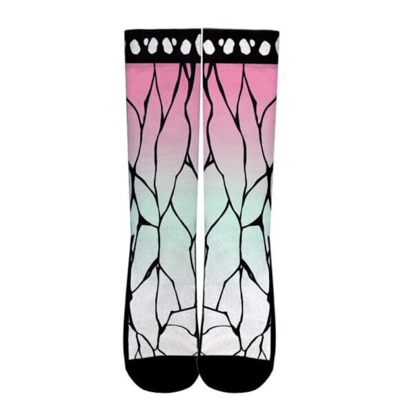 Anime Shinobu Kocho Demon Slayer Socks Uniform Custom Anime Socks