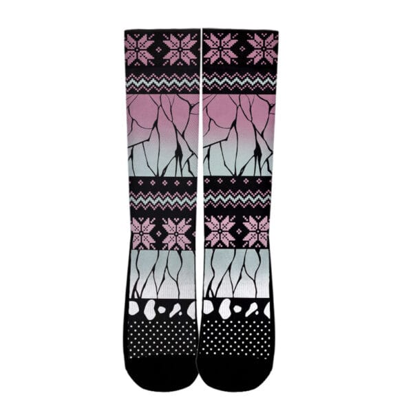 Anime Shinobu Kocho Socks Demon Slayer Custom Christmas Anime Socks