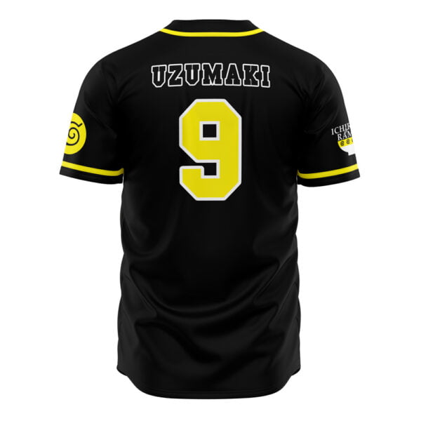 Anime Shippuden Hidden Leaf Uzumaki Naruto Baseball Jersey Anime